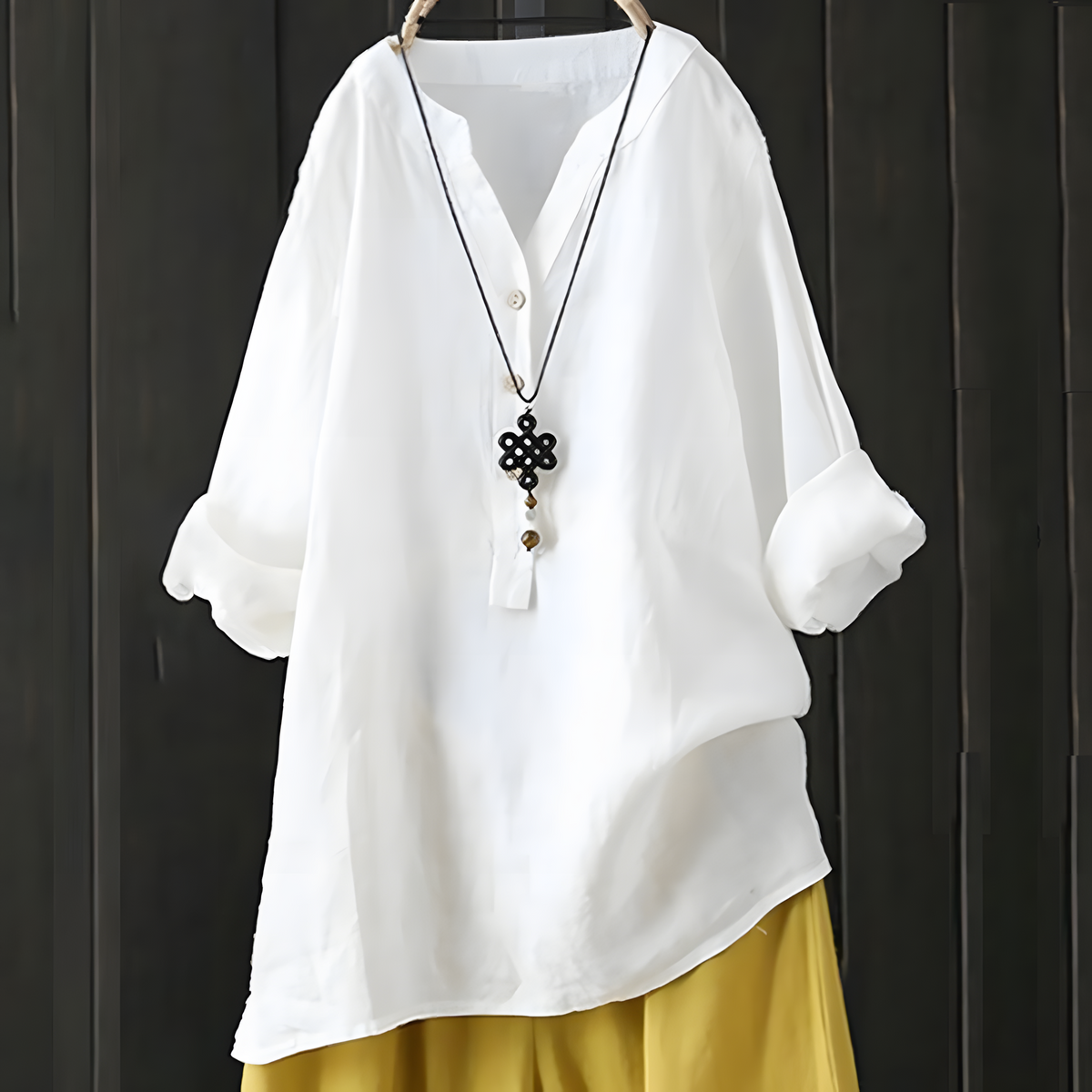 Chemise décontractée en coton