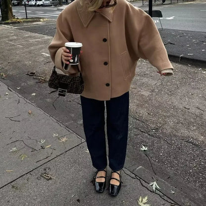 Manteau court d'automne