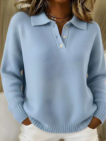 Pull à col imprimé