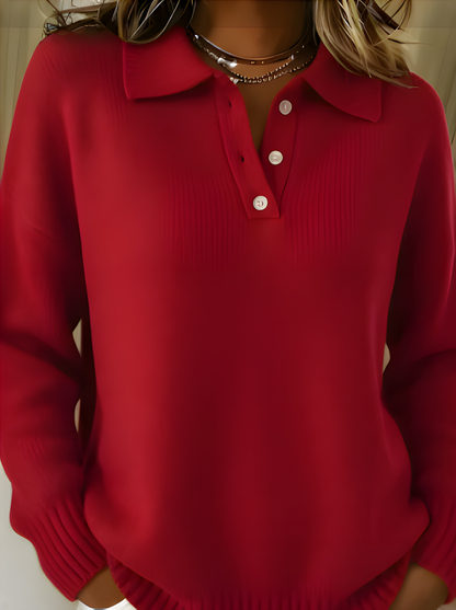 Pull à col imprimé