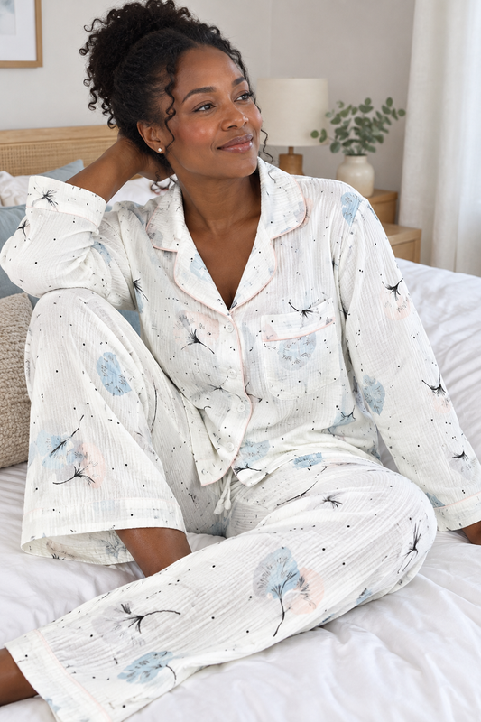 Pyjama en fil de coton