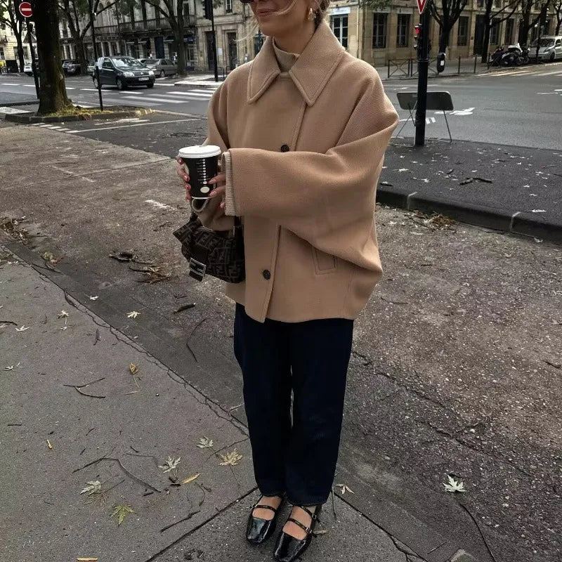 Manteau court d'automne